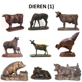 Diverse dierenbeeldjes