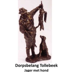 Dorpsbelang Tollebeek, Jager met hond