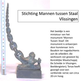 Stichting Mannen Tussen Staal, Vlissingen, souvenir