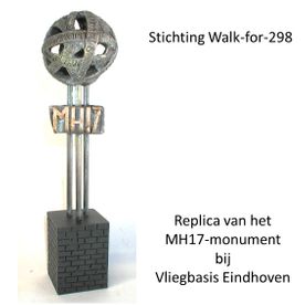Stichting Walk-for-298, MH17 monument replica